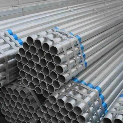 Galvanized Round Steel Tube Galvanized Hot Dipped Seamless Carbon Steel Pipe For Building