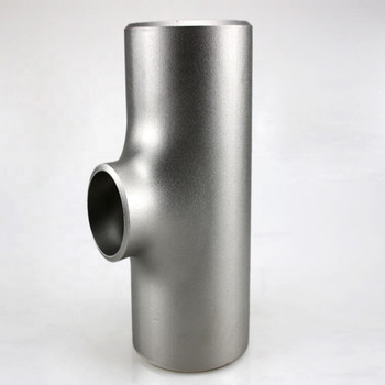 Seamless Butt Welding Alloy Fittings Target Tee  6&quot;X SCH-60S Titanium Gr2 Pipe Fittings
