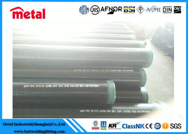 12&quot; SCH 40 Seamless Coated Steel Pipe API 5L X52 PSL1 External DIN 30678