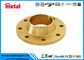 LAP Copper Pipe Flange ASTM A182 1/2&quot; 40S 600# A182 F44 B16.5 Customized